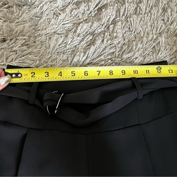 BCBG D-Ring Belt High Waisted Wide Leg Pants, XS - Picture 10 of 12